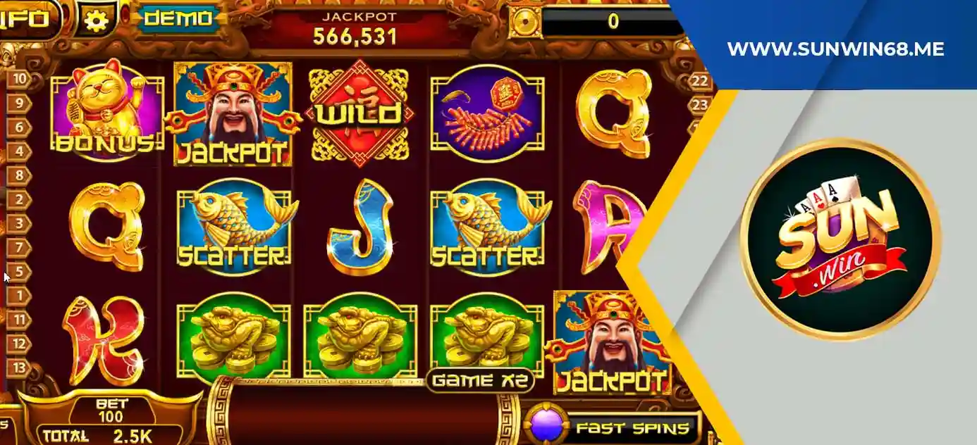 Hướng dẫn chơi game slot thần tài sun win